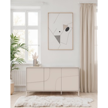 Komoda STONE 3DV kašmír 9