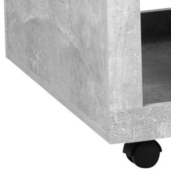 Konferenční stolek STONE 4 beton/bílá 2