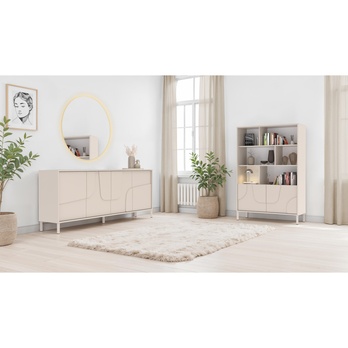 Komoda STONE 4DV kašmír 8