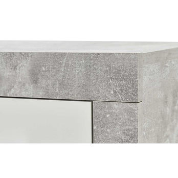 Komoda STONE 9 beton/bílá 2