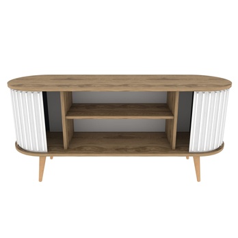 TV komoda STOR dub oud/bílá 2