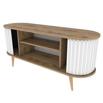 TV komoda STOR dub oud/bílá 3
