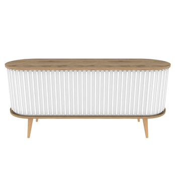 TV komoda STOR dub oud/bílá 4