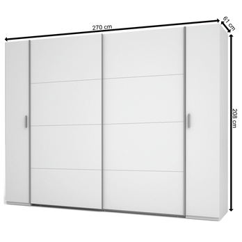 Šatní skříň STORE II 20 bílá 2