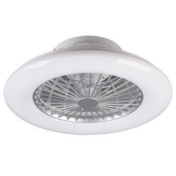 Stropní LED svítidlo s ventilátorem STRALSUND stříbrná 6