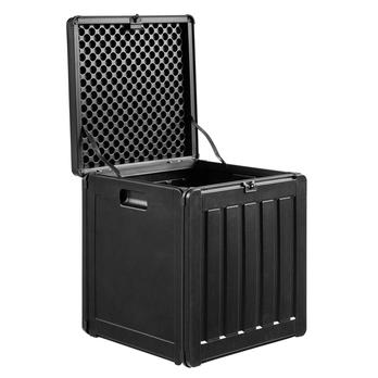 Box na sedací polštáře SUBRO černá 2