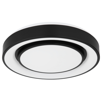 Stropní LED RGB svítidlo SULLY černá/opál 5