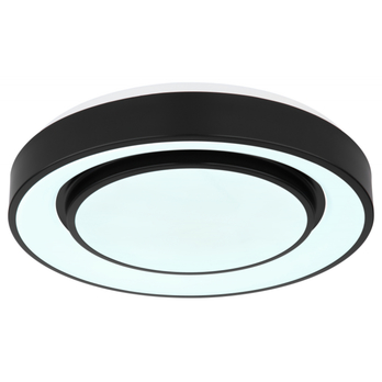 Stropní LED RGB svítidlo SULLY černá/opál 7