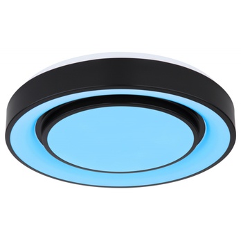 Stropní LED RGB svítidlo SULLY černá/opál 8