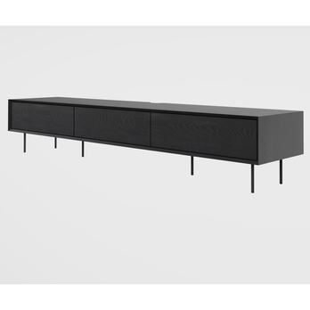 TV komoda SULO 57B černá 4