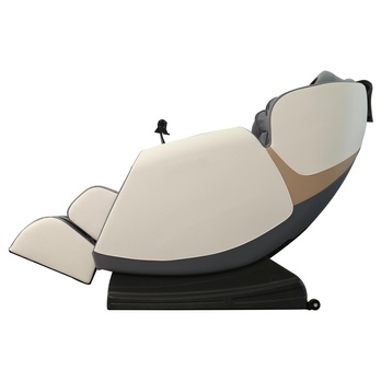 Relaxační křeslo SULORAO krémová/šedá 2