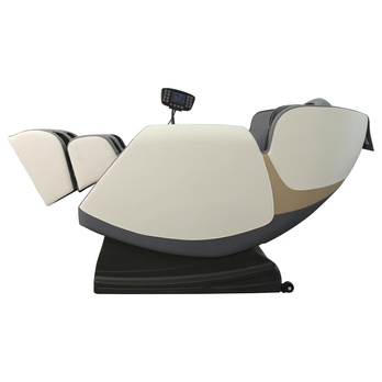 Relaxační křeslo SULORAO krémová/šedá 3