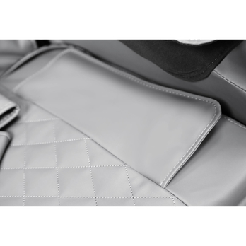 Relaxační křeslo SULORAO krémová/šedá 11