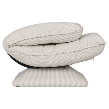 Relaxační křeslo SWIVEL 2 krémová 3