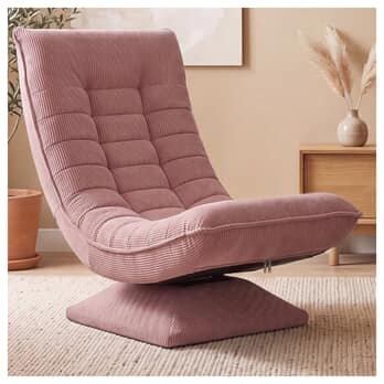Relaxační křeslo SWIVEL 2 růžová 1