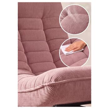 Relaxační křeslo SWIVEL 2 růžová 2