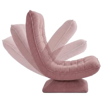 Relaxační křeslo SWIVEL 2 růžová 3