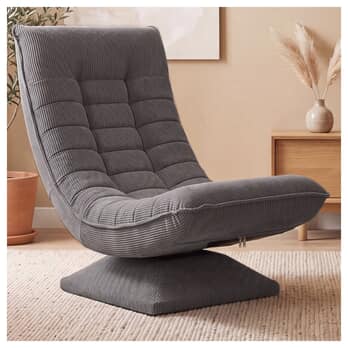 Relaxační křeslo SWIVEL 2 šedá 1