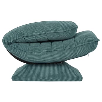 Relaxační křeslo SWIVEL 2 šedozelená 3