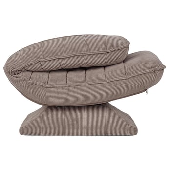 Relaxační křeslo SWIVEL 2 šedohnědá 3