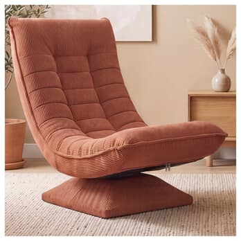 Relaxační křeslo SWIVEL 2 terakota 1