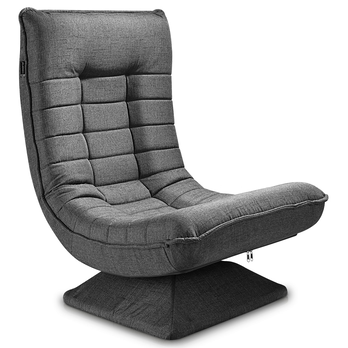 Relaxační křeslo SWIVEL šedá 2