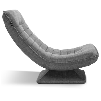 Relaxační křeslo SWIVEL šedá 3