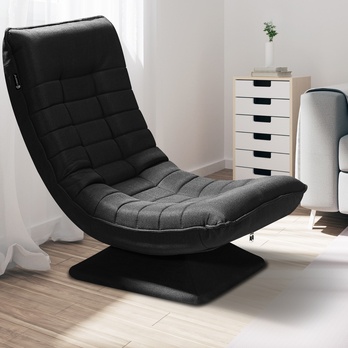 Relaxační křeslo SWIVEL černá 1
