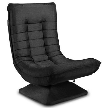 Relaxační křeslo SWIVEL černá 2