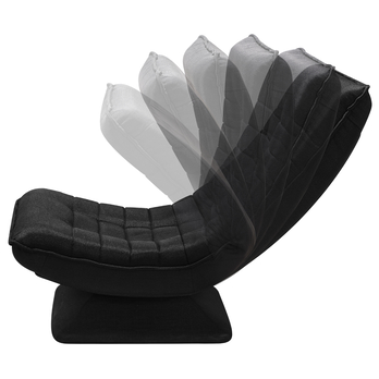 Relaxační křeslo SWIVEL černá 4