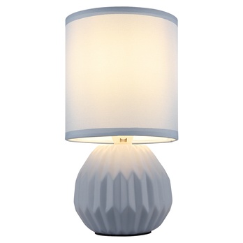 Stolní lampa SYLAS modrošedá 3