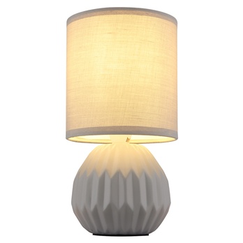 Stolní lampa SYLAS šedá 4