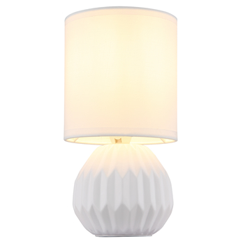 Stolní lampa SYLAS bílá 3