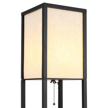 Stojací lampa TABITHA černá 2