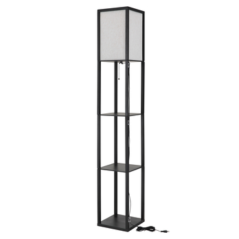 Stojací lampa TABITHA černá 5