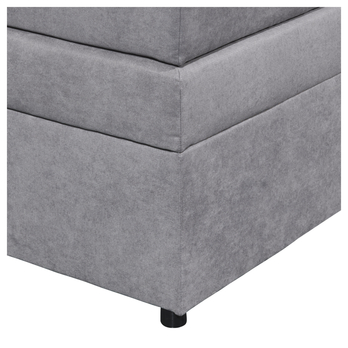 Postel boxspring TACOMA 3 šedá, 180x200 cm 4