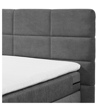 Postel boxspring TACOMA 3 antracitová, 180x200 cm 3