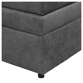Postel boxspring TACOMA 3 antracitová, 180x200 cm 4