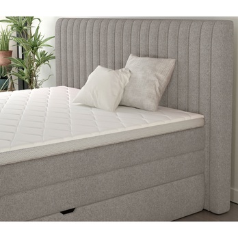 Postel boxspring TAIFA béžová, 160x200 cm 4