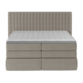 Postel boxspring TAIFA béžová, 140x200 cm 3