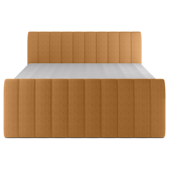 Postel boxspring TAJA oranžová, 180x200 cm 3