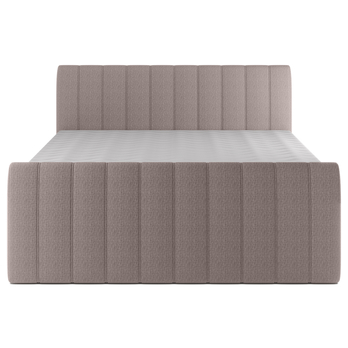 Postel boxspring TAJA šedohnědá, 160x200 cm 3