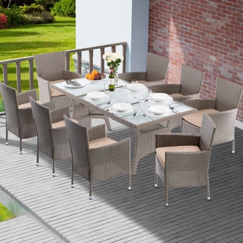 Zahradní stůl TAKEO 3 krémová 1