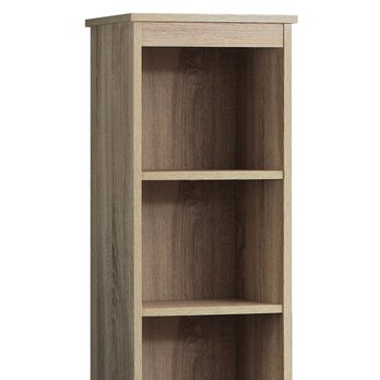 Koupelnová skříňka TALL dub sonoma/bílá 4