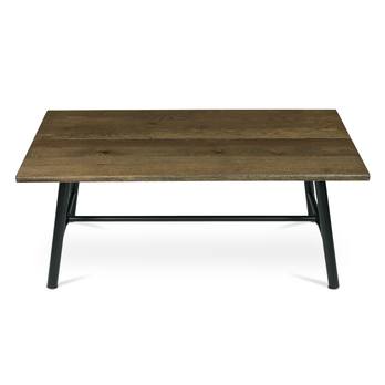 Jídelní stůl TALVI ořech/černá, šířka 180 cm 2