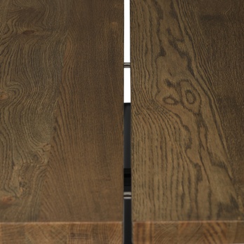Jídelní stůl TALVI ořech/černá, šířka 180 cm 5