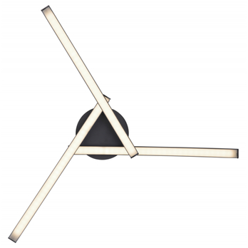 Stropní LED svítidlo TANSY 2 černá 3