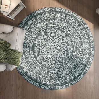 Koberec TAR 9 antracitová, průměr 160 cm 1