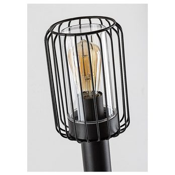 Venkovní stojací lampa TARPA černá 4