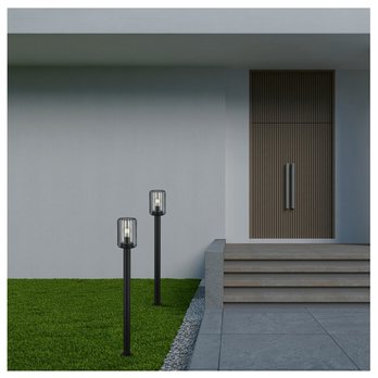 Venkovní stojací lampa TARPA černá 1